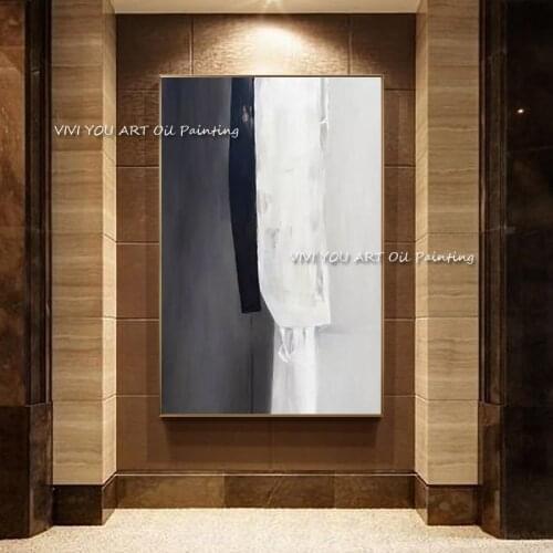 100% Handmade Abstract Seaside Pictures Oil Paintings On Canvas Modern Wall Picture For Living Room Home Decoration No Frame