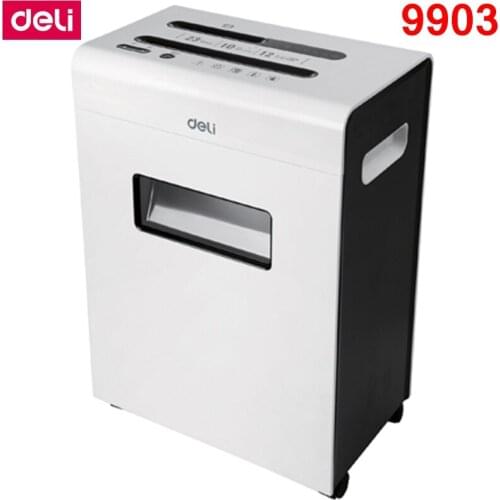 [ReadStar]Deli 9903 Electric paper shredder office 23L volume 220-230VAC/50Hz 12 pieces auto stop Paper shredder Drawer type