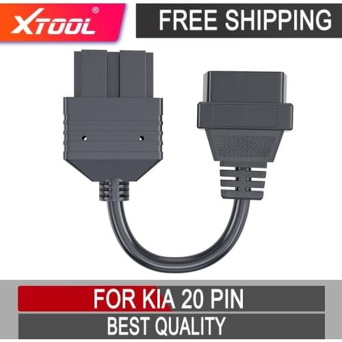 Car OBD2 cable Connector Adapter for KIA 20 Pin Auto Diagnostic Cable For KIA Free shipping