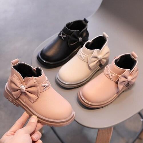 Girls' Boots Childrens Pink Boots Boots British Fashion Boots Childrens Warm Boots and Girls' Shoes White Boots Fur Boots