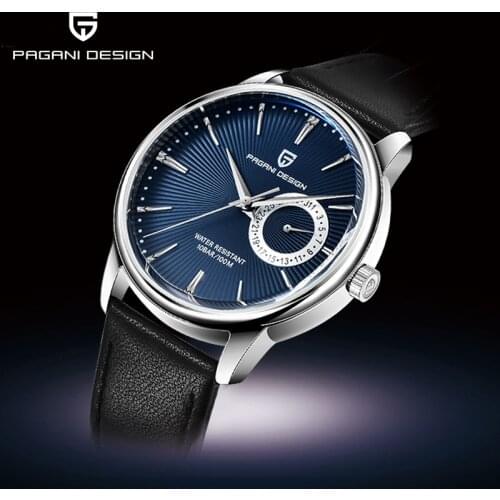 PAGANI DESIGN 1654 Men Quartz Watches Waterproof 100M Fashion Wristwatch Top Luxury Brand Leather Watch Relogio Masculino 2020