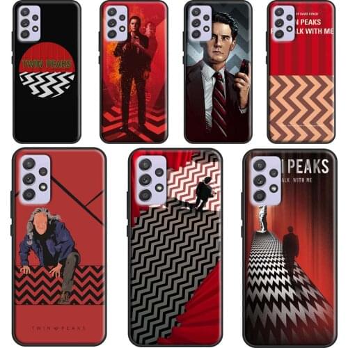 Twin Peaks Case For Samsung A32 A52 A72 A42 A12 A21S A20e A11 A31 A51 A71 A02 A20 A30 S A40 A50 A70