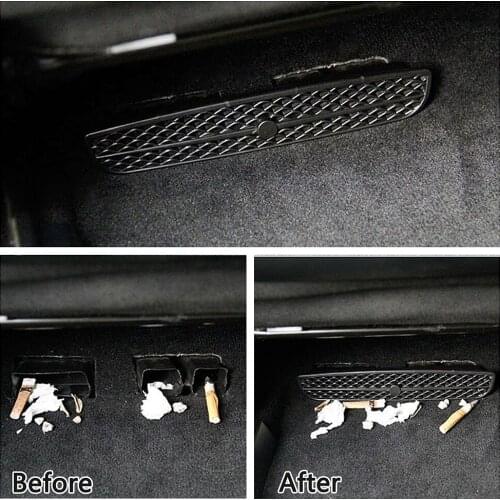 For Mercedes Benz GLE W166 GLS ML GL 2012 2018 Under Seat Floor AC Heat Air Conditioner Duct Vent Outlet Grille Cover Trim