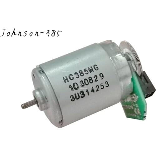 Johnson-385 speed measuring code DC Motor AB phase Photoelectric encoder 6PIN 6V 12V