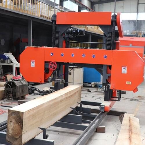 China driectly supplier 22HP CNC electric sawmill Wood cut processing machine use for forest farm