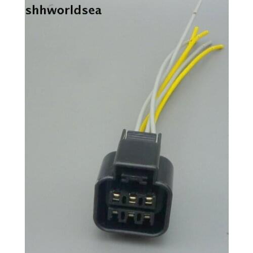 Shhworldsea 1/2/10/50/100pcs kit automotive headlight 6p connector PB625-06027