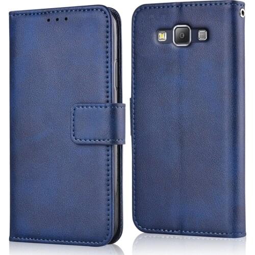 Leather Flip Case on For Samsung Galaxy A7 2015 A700 A700F SM-A700F Back Case for Samsung A7 A700 Cover Back Case