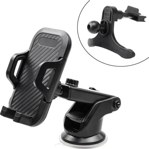 3 in 1 360 Degree Rotation Car Windshield Dashboard Mount Phone Holder Bracket Universal Car Bracket Car Accessories holder
