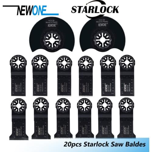 NEWONE HCS/Japan-tooth/Bi-metal Starlock Saw Blades Fit Multifunction Oscillating tool For wood/metal/plastic/ cutting derusting