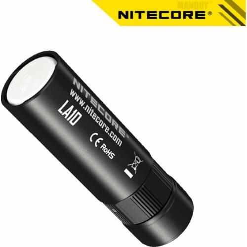 NITECORE LA10CRI 85 LMs HIGH CRI Mini EDC Camping Nichia 219B LED Gear Outdoor Flashlight not include AA Battery Camping Lantern