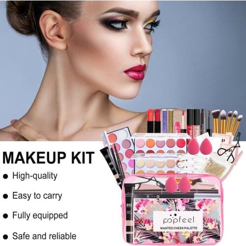 The New All In One Makeup Kit Makeup Set Female Beginner Student Novice Full Set Of Light Makeup Gift Box Cosmetic Combination