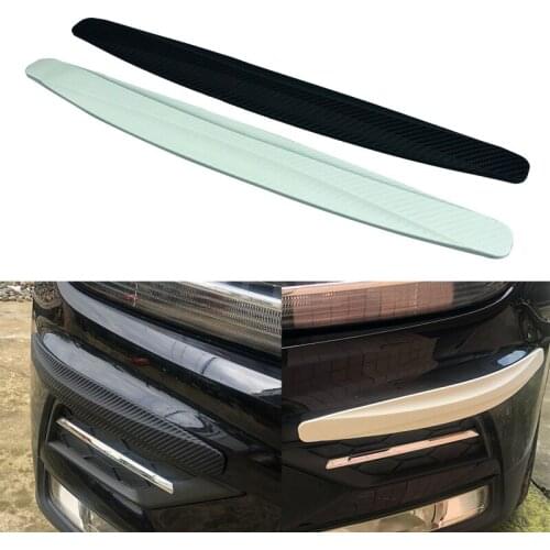 2PCS Car Bumper Protector Strips Guard Corner Anti-Collision Protective For Skoda Octavia a5 a7 Yeti Roomster Fabia Rapid Superb