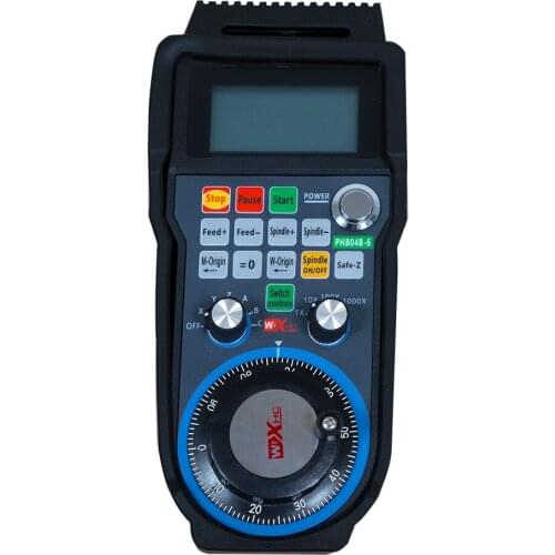 Program 6 Axis CNC machine remote control PHB04B-6