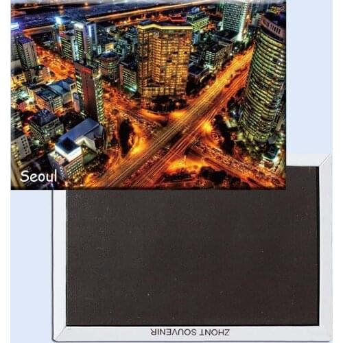 SOUVEMAG Seoul South Korea Travel Picture Refrigerator Magnets 21187,Souvenirs of Worldwide Tourist Landscape