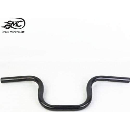 Titanium Handlebar Brompton M Type Folding Bicycle OD Clamp 25.4mm 250g Black/Titanium 22.2mm
