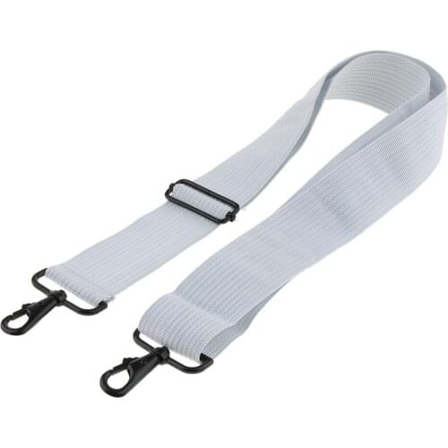 Tooyful Professional Polyester Marching Snare Drum Belt Strap White DIY Percussion Instrument Accessory