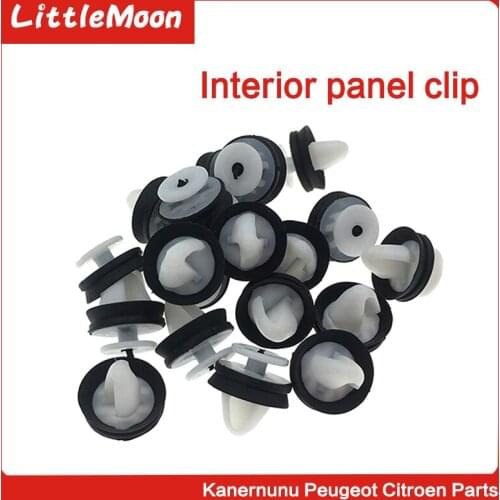 Door panel clasp and interior panel clasp are suitable for Peugeot 206 301 307 308 408 3008 Citroen C4 Triumph C-quatre Elyess