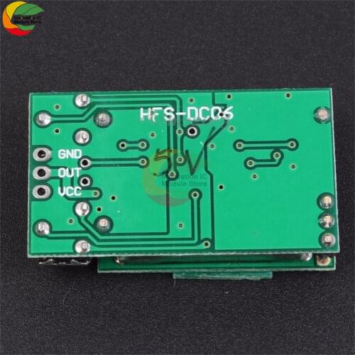 DC 5V 5.8G 5.8GHz Microwave Radar Sensor Switch Module ISM Waveband Sensing 12m HFS-DC06 No Interference Board 30mA