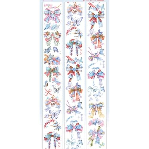 1 Loop Washi Tape Kawaii Bow Pet 100cm School Supplies