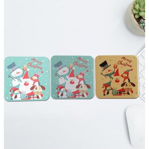 30pcs/lot Square Magnetic Fridge Magnet Creative Customized MDF Thermal Transfer Magnet Scenic Tourist Souvenirs