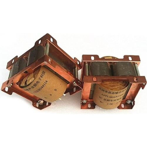 4C amorphous iron core winding 3.5k 2.5K output transformer. 300B, 2A3 tube amplifier is universal. Bandwidth 30HZ--48KHZ (-1DB)