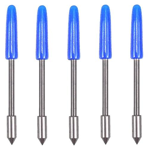 5pcs 60 Degree Graphtec CB09 Plotter Vinyl Cutter Knife Blades for Silhouette Cameo Holder Milling Carving Tool Durable