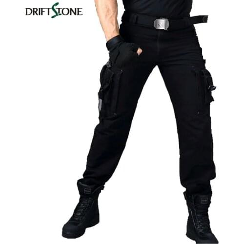 Men Military Pants SWAT Police Combat Tactical Cargo Pants Army Force 101th Airborne Airsoft Pockets Cotton Trousers