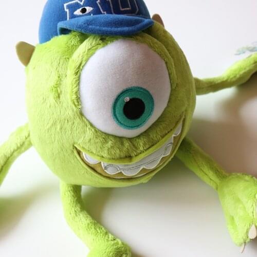 DISNEY Monsters Inc. Mike Wazowski Stuffed Plush Toys Kawaii Mike Plush Dolls disney Room Decoration Gifts for Kids