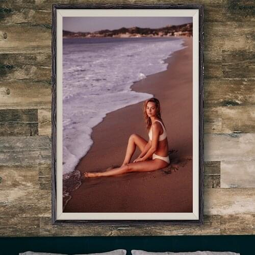 E307 Caroline Kelley Sexy Model Movie Star Wall Silk Cloth Poster Art Home Decoration Gift