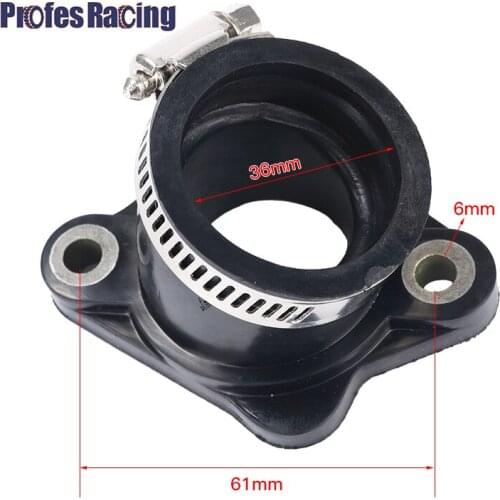 Racing Carburetor Rubber Angled Adapter Inlet Intake Pipe Motorcycle For MIKUNI VM24 OKO KOSO PE28 30 32 34mm Dirt Bike Pit Bike
