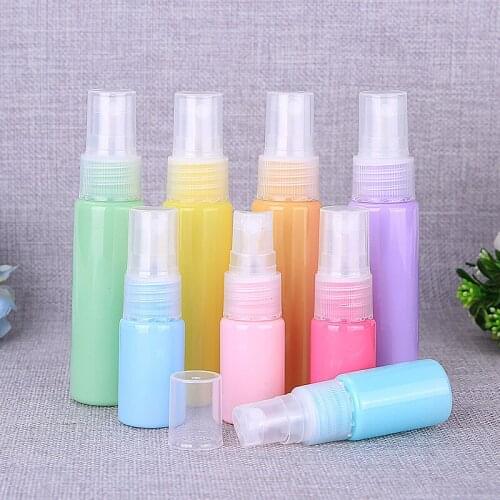 10MLTravel Flight Pocket Transparent Spray Bottle Plastic Empty Perfume Sprayer Mini Liquid Cosmetic Refilling Bottle Hot Sale