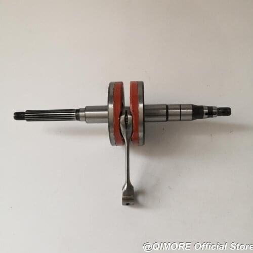 +2mm Stroker Performance Crankshaft (for 10mm piston pin) for 2 stroke 50cc Scooter ATV Minarelli JOG50 3KJ 1E40QMB 1PE40QMB