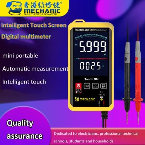 Mechanic iTouch DM Intelligent High-Precision Automatic Digital Display Mobile Phone Repair Electrician Touch Screen Multimeter