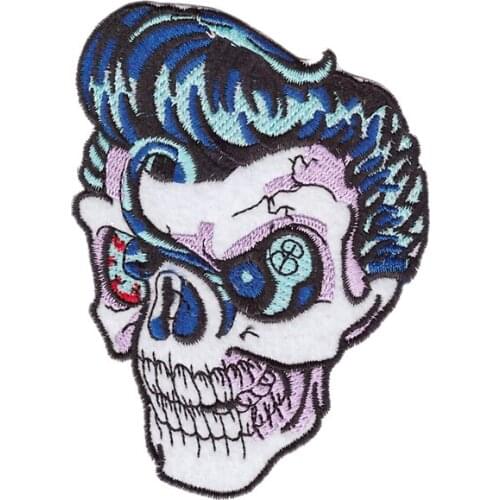 Iron on patches for clothes hot cut border hat bag can be custom embroidery patch factory in China badge applique