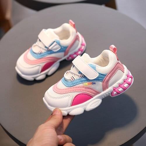 2021 New Children Shoes Casual Toddler Infant Kids Baby Boys Girls Breathable Sport Running Shoes Sneakers Soft Childrens Shoes