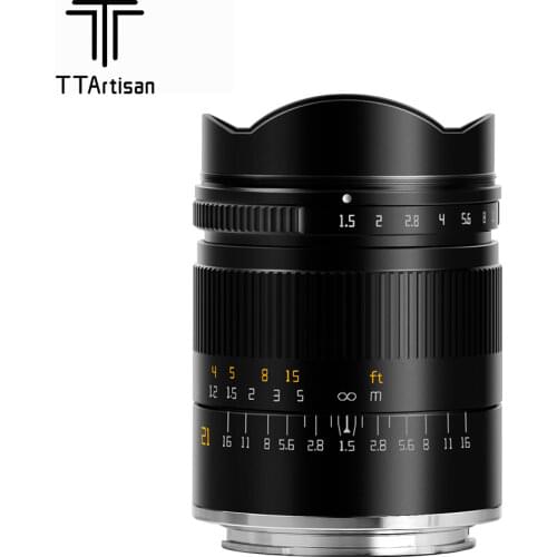 TTArtisan 21mm F1.5 Full Fame Lens for Sony E Canon RF Nikon Z Sigma Lumix Leica L mount Cameras
