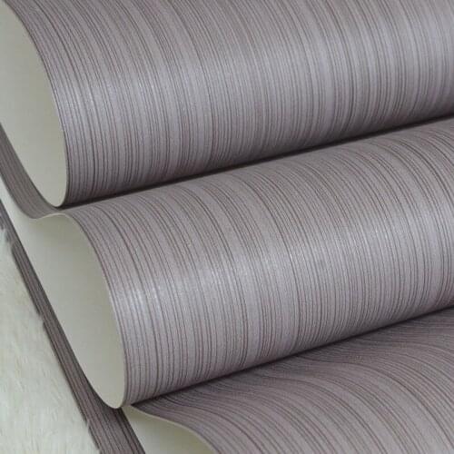 Beibehang Plain wallpaper dark gray vertical stripes PVC works solid color wallpaper clothing store hotel decoration wallpaper