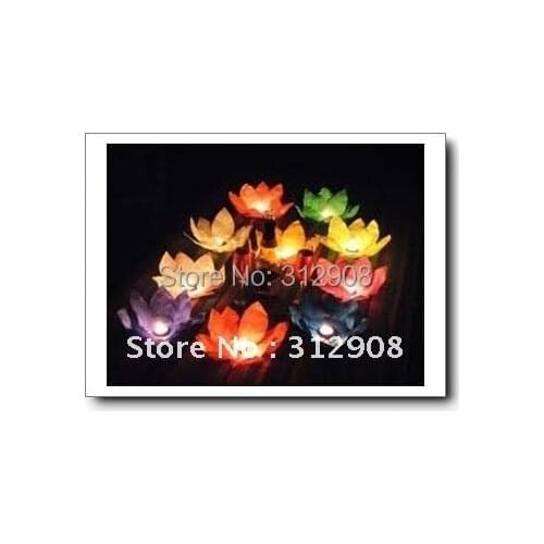 Decoration floating water lanterns for outdoor party