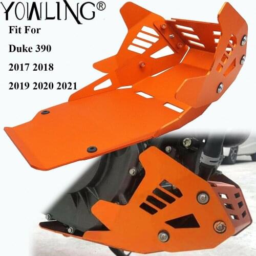 Motorcycle Skid Plate Bash Frame Guard FOR 390DUKE 390 D U K E 2017 2018 2019 2020 2021 Front Spoilers Engine Housing Protection