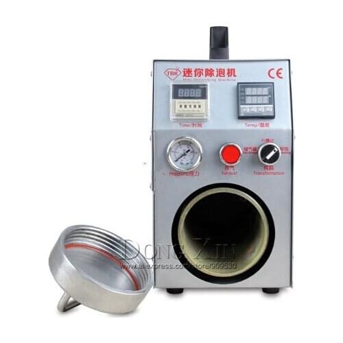 LCD Bubble Remove Machine For Touch Screen Refurbished Vacuum Pump Mini Version