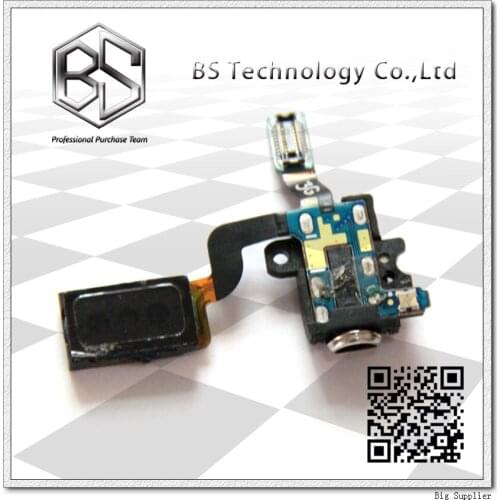 10pcs/lot Original Earpiece Ear speaker with Headphone Audio Jack Flex for Samsung Note3 N900 3G Version