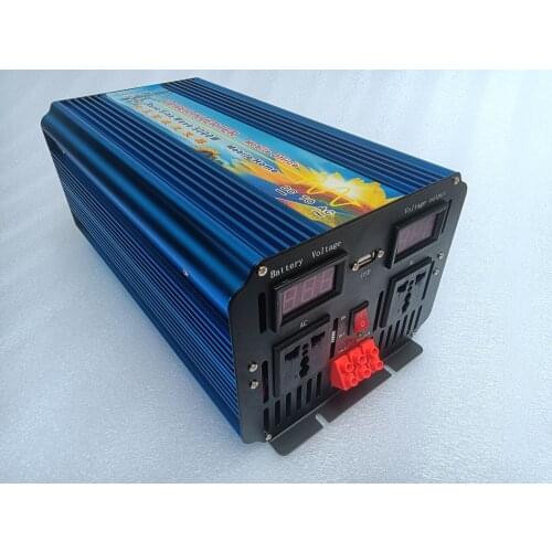 Fotovoltaike inverter 5000W Pure Sine Wave Inverter,12v/24v/48vdc input,120v ,240vac output,for air conditioner