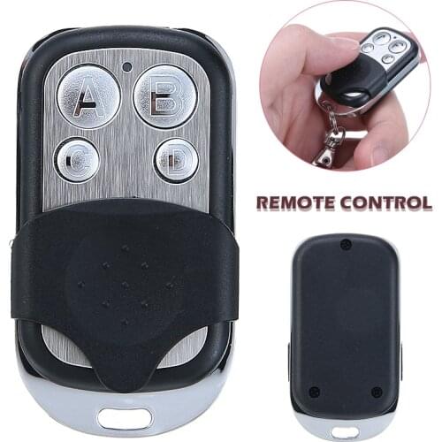 For Gate Garage Door 1pc PT2262 Cloning Duplicator Key Fob A Distance Remote Control 433MHZ Clone Fixed Learning Code Mayitr
