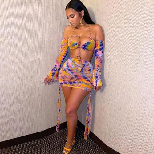 Dourbesty 2021 Women Sexy Mesh Sheer Party Dress Birthday Club Outfits See Through Off Shoulder Backless Mini Bodycon Dresses