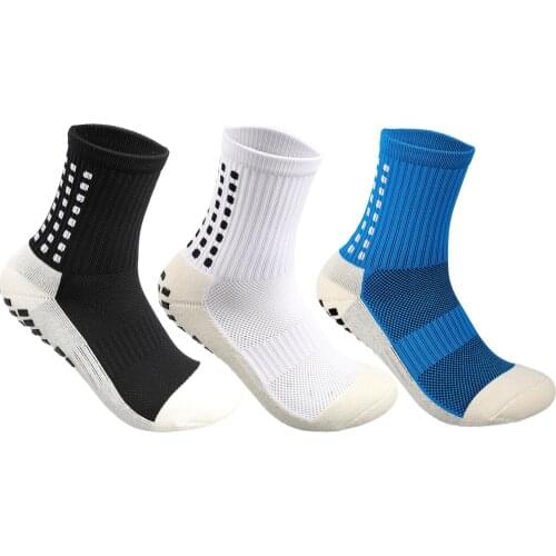Elastic Sports Socks Thick Towel Bottom Mid-tube Football Socks Sports Stockings for Soccer Breathable Sportswear