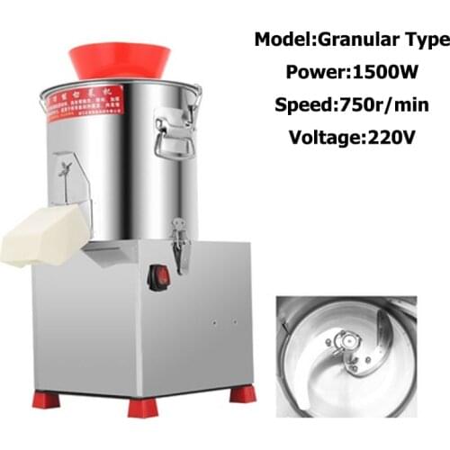 Restaurant Commercial Stainless Steel Vegetable Chopper Cutter Electric Kitchen