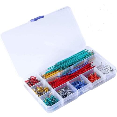840 Pcs Preformed Breadboard Jumper Wire Kit,14 Lengths Assorted Jumper Wire For Breadboard Prototyping Solder Circuits