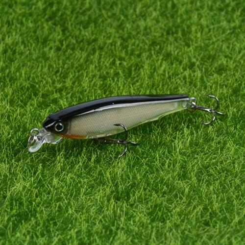 New 1pcs Lifelike Minnow Fishing Lures 8cm/7.4g Hard Baits Artificial Make 5 Colors Available Bass Wobbler Fishing Tackle