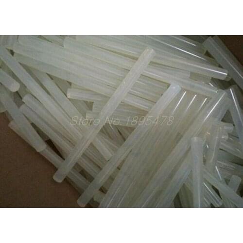 New Design 2000 pcs 7mmx200mm Clear Glue Adhesive Sticks For Hot Melt Gun Car Audio Craft transparent For Alloy Accessories