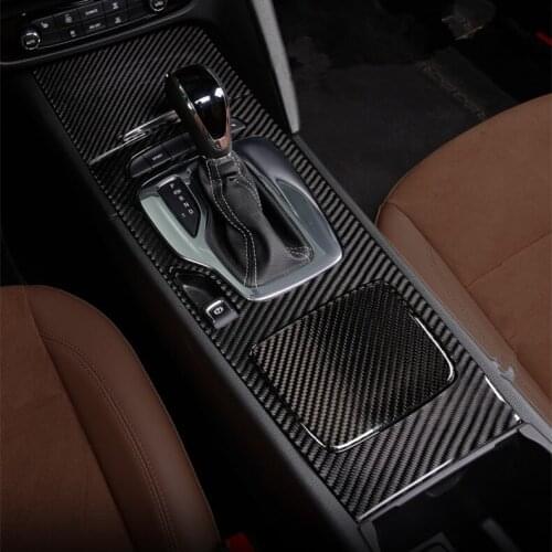 Carbon Fibre Gear Shift Air Outlet Media Steering Wheel Glasses Switch Protective Frame For Buick Regal 2017 18 19 AAA490A